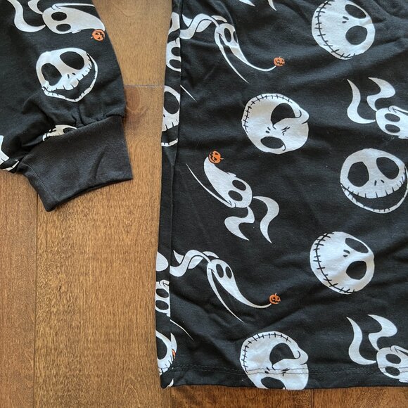 Disney Tim Burton's The Nightmare Before Christmas Men's Black Shirt, Size 2X - Picture 6 of 8